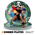 thumbnail image 4 of Dude Perfect Paper Plates Birthday Decorations Party Supplies Tableware Disposable Dinnerware, 4 of 4
