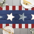 thumbnail image 3 of SUNOLIFE 4th of July Table Runner,Patriotic independence Day Table Covers Decoration for Kitchen Dining Party 13 x 108 Inch, 3 of 4
