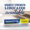 thumbnail image 3 of Preparation H Rapid Relief with Lidocaine Hemorrhoid Symptom Treatment Cream, Numbing Relief for Pain, Burning and Itching, Tube (1.0 Ounce), 3 of 7