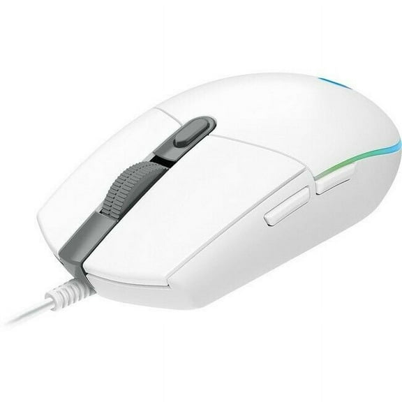 Logitech 910-005791 G203 Lightsync 8000Dpi Wired 6-Button Gaming Mouse White