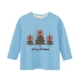 thumbnail image 3 of YUNAFFT T-Shirt à Manches Courtes pour Garçons et Filles 3-12 Ans avec Imprimé Graphique de Noël, Col Rond Décontracté, Haut Extensible Type Coton, Confortable pour le Quotidien, 3 of 3