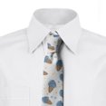 thumbnail image 2 of Men's Tie, Cones Summer Flavors Art, 3.7", Blue Tan, by Ambesonne, 2 of 3
