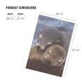thumbnail image 3 of Lantern Press 1000 Piece Jigsaw Puzzle, Bodega Bay, California, Sea Lions Cuddle, 3 of 5