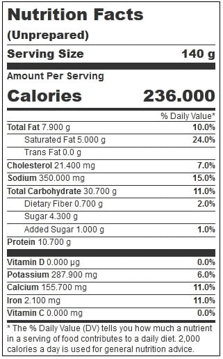Villa Prima Scratch Ready Pizza Cheese - 12 count per pack -- 1 per case