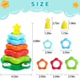 thumbnail image 2 of Juguete para niños pequeños,Juguetes para niños pequeños,Juguetes para niños y niñas,Juguetes de anillo apilable para bebés,Juguetes educativos de aprendizaje para niños pequeños Juguetes pr, 2 of 5