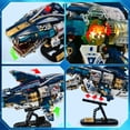 thumbnail image 5 of Mechanical Shark Building Sets for Adult,Ocean Animal Building Block with Display Stand and Light, Sea Fish Collection STEM Toy,Home Office Decor and Idea Gift for Teen Boys 8-14 (1277PCS), 5 of 6