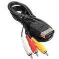 thumbnail image 1 of 1.8m Audio Video Composite Av Cable 3 Rca Home Tv Wire Cord Compatible Xbox Console, 1 of 4
