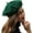 Dark Green, variant on Beret-Classic Wool Beret Solid Color Womens Beret Cap Hat 1pack