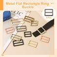 thumbnail image 3 of 8pcs Hebilla deslizante de metal plana, hebillas ajustables de aleación de zinc de 1", ajustador deslizante de correa de tejido para bolsas, mochilas, bolsos, cinturones, negro gun, 3 of 7