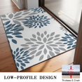 thumbnail image 3 of Purple Floral and Petal Pattern Door Rugs,Washable Non Slip Door Mats Indoor,Decorative Door Mats,Entry Mat Indoor for Entrance,Bedroom,Kitchen,Bathroom,20"x32", 3 of 6
