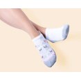 thumbnail image 2 of Dr. Motion Womens Socks, No Show, Compression, French BullDog Design, Shoe Size: 4 - 10, 2 of 4