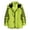 Green, variant on Rain Jacket for Men Unisex Thickened Waterproof Ski Jacket Warm Winter Snow Coat Mountain Interchange Jacket Windbreaker Hooded Raincoat for Men Hiking Cycling Travel