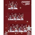 thumbnail image 6 of Garage Door Banner Cover 7 x 8 ft, Red Plaid Christmas Hat Snowman Christmas Garage Door Decorations Holiday Christmas Backdrop Decor for Winter New Year Xmas Party, 6 of 6