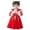 Red, variant on Dresses For Teens Girls Vacation Dresses New Year Qipao Dresses Thicken Warm Coat 2Pcs Long Sleeve Casual Dresses Going Out Dresses