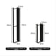 thumbnail image 2 of Magnetic Clothes Rack,Storage Rack,Side Space Saving,25cm, 2 of 5