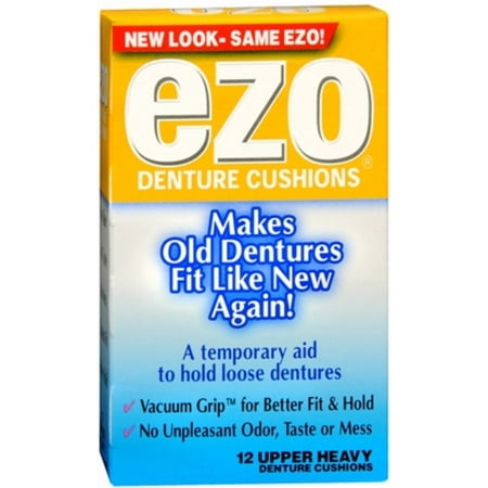 Ezo Denture Cushions Upper Heavy 12 Each