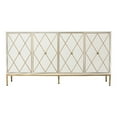 thumbnail image 3 of Meubles SEI Buffet Marradi en Bois d'Ingénierie avec Rangement en Blanc, 3 of 3