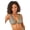 Vivid Geo Shimmer, variant on Women's Shimmer Contrast Trim Underwire Bikini Top