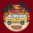 thumbnail image 2 of Netflix Men's Stranger Things Pizza Van Icon Graphic T-Shirt, 2 of 5
