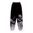 thumbnail image 4 of Pantalones Para Mujer Moda Casual Estampados Pantalones de Cintura Elástica Pantalones Largos Y Rectos Pantalones de Chándal Odeerbi  ODB126316, 4 of 5