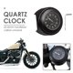 thumbnail image 2 of horloge De Guidon De Moto, Horloge De Moto Lumineux De Guidon De Motocyclette Impermable L'eau Universel, Avec Effet Fluorescent Horaire Noir Gal, 2 of 5
