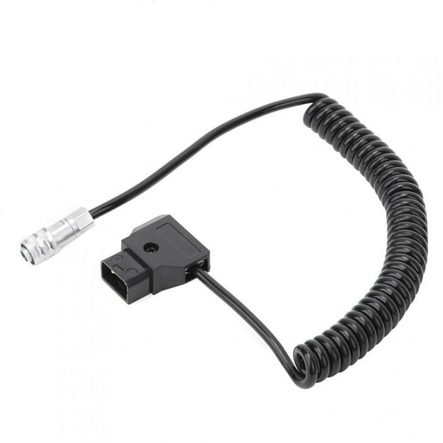 FAGINEY D-tap Male To For BMP 4K Head Female DC To 4K 2Pin Cable For Blackmagic Cinema