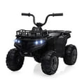 thumbnail image 1 of TROPOW 12V Ride On Toys for Boys,Kids Ride On ATV,4 Wheeler Electric Vehicle for Kids,Battery Powered Quad Toy Vehicle with Music,Horn,High Low Speeds,Led Lights,Electric Ride On Toy,Black, 1 of 7