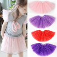 thumbnail image 3 of de Niñas de Brillo Estrella Ropa Vestido de Bailar Ballet de Pettiskirt Regalo para Soledad Los niños niñas falda del tutú, 3 of 10