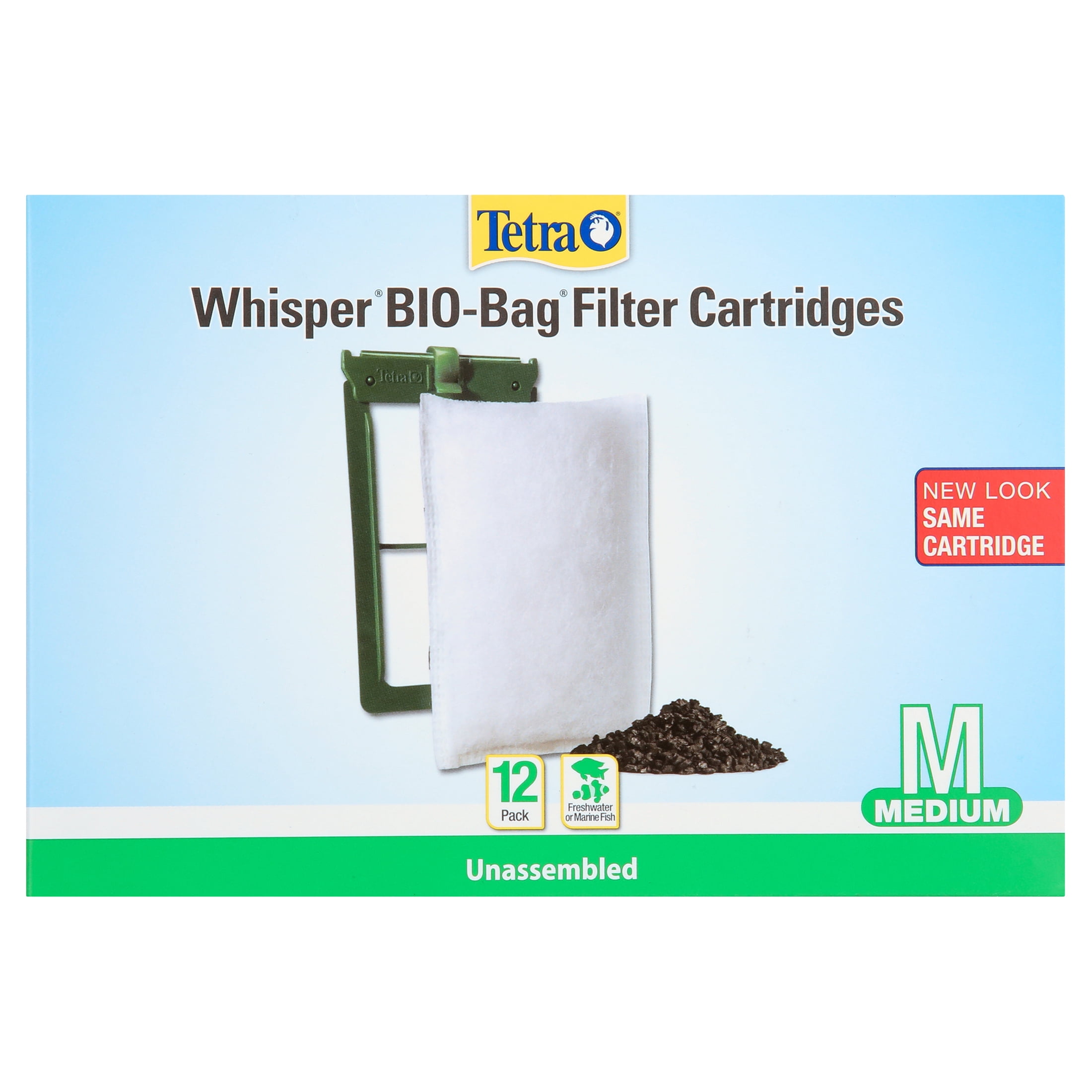 Tetra Whisper Bio-Bag Disposable Filter Cartridges 3 Count, for Aquariums,  Medium - Walmart.com