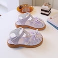 thumbnail image 6 of KPOPLK Girls Sport Water Sandals Kids Summer Outdoor Beach Open-Toe Athletic Shoes for Toddler/Little/Big Kids Size 10,Purple, 6 of 6