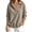 A302 Khaki, variant on Trikvn Women's Waffle Knit Henley Shirt Long Sleeve V Neck Button Down Collared Pullover Tops Casual Loose Fit Ribbed Blouse for Work Office Everyday Wear Fall Fashion