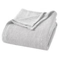 thumbnail image 2 of Superior Maya Chenille Herringbone Cotton Blanket, King, Grey, 2 of 9