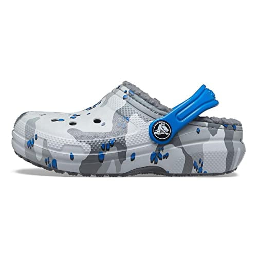 Grey camo crocs sales