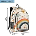thumbnail image 2 of FORMRS School Backpack 17" Student Travel Bag with Laptop Compartment, Cute Rainbow, 2 of 7