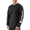 thumbnail image 2 of Carhartt Men's Signature Sleeve Long Sleeve T-Shirt, 2 of 6