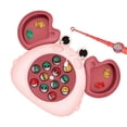 thumbnail image 2 of eléctrico de juguetes para ejercicio libre Interacción entre padres y hijos con luz musical para niñas de 3 4 5 6 7 Cangrejo rosa CUTICAT juego de pesca, 2 of 8