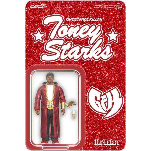 Super7 - Ghostface Killah - ReAction Figures - Ghostface Killah (Toney Starks)