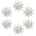 thumbnail image 3 of 6pcs Christmas Party Napkin Rings Party Napkin Holders Creative Napkin Buckles (Silver), 3 of 6