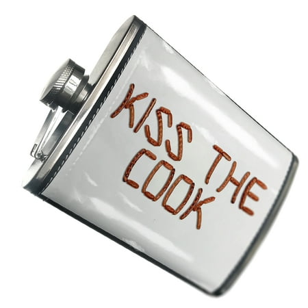 

NEONBLOND Flask Kiss The Cook Grilled BBQ Meat Sausage