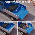thumbnail image 5 of Wisairt 12V Kids Ride on Toys, Powered 3-Wheel Ride on Cars for Toddlers, Licensed PIAGGIO Electric Car with Remote Control, Wireless Audio, Music, LED Lights, 3 Speeds, Blue, 5 of 11
