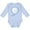 AE-Light Blue, variant on Inktastic Blue Balloon Boys or Girls Long Sleeve Baby Bodysuit