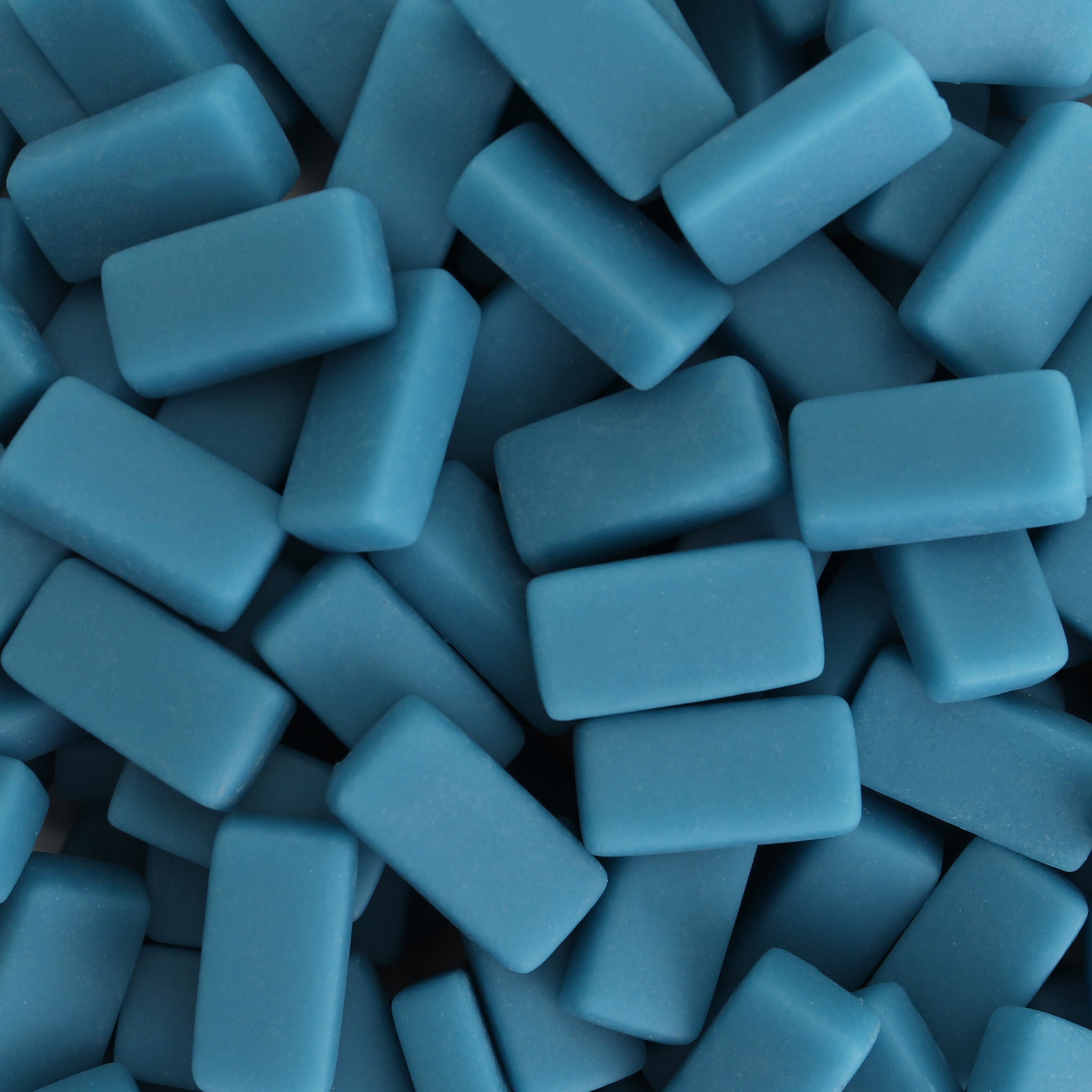 Milltown Merchants Matte 0.8" Mosaic Tile Pieces - Cerulean Blue - 1 Pound