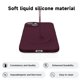 thumbnail image 3 of Svaove Para Iphone 15 Funda De Teléfono Silicona Líquida Delgada Ultra Delgada Minimalista Cubierta Del Teléfono Girly Lindo Liso Brillante Color Sólido Mate Suave Goma Gel Plástico Tpu Parachoques Bo, 3 of 5