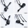 thumbnail image 4 of Musical Instrument Guitar Urn Cremation Necklace for Women&Men Guitar Urn Necklace for Ashes for Loss of Guitarist or Music Lover, 4 of 9