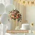 thumbnail image 4 of Nuptio Gold Centerpiece for Table，20" Wedding Birthday Party Event Centerpiece Flower Stand Decor 10 Pack, 4 of 8