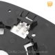 thumbnail image 5 of Reemplazo de vidrio del espejo retrovisor derecho del lado del pasajero, convexo, calefaccionado, blanco, adecuado para Renault CLIO TWINGO, 5 of 6