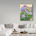 thumbnail image 3 of Trademark Fine Art 'Easter Hydrangea' Canvas Art by Joanne Porter, 3 of 3