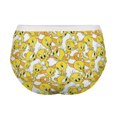 thumbnail image 4 of Animation Tweety Women's Brief Lady Lace Underwear Breathable Elastic Sexy Bikini Hipster Panties, 4 of 6
