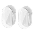thumbnail image 4 of Miulika 2 Pieces Acrylic Adhesive USB Cable Winder Organizer Removable Fit 1M Cables Transparent, 4 of 8