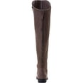 thumbnail image 3 of Style & Co. Women's Hayley Faux Suede Over-the-Knee Boots Brown 7 M, 3 of 4